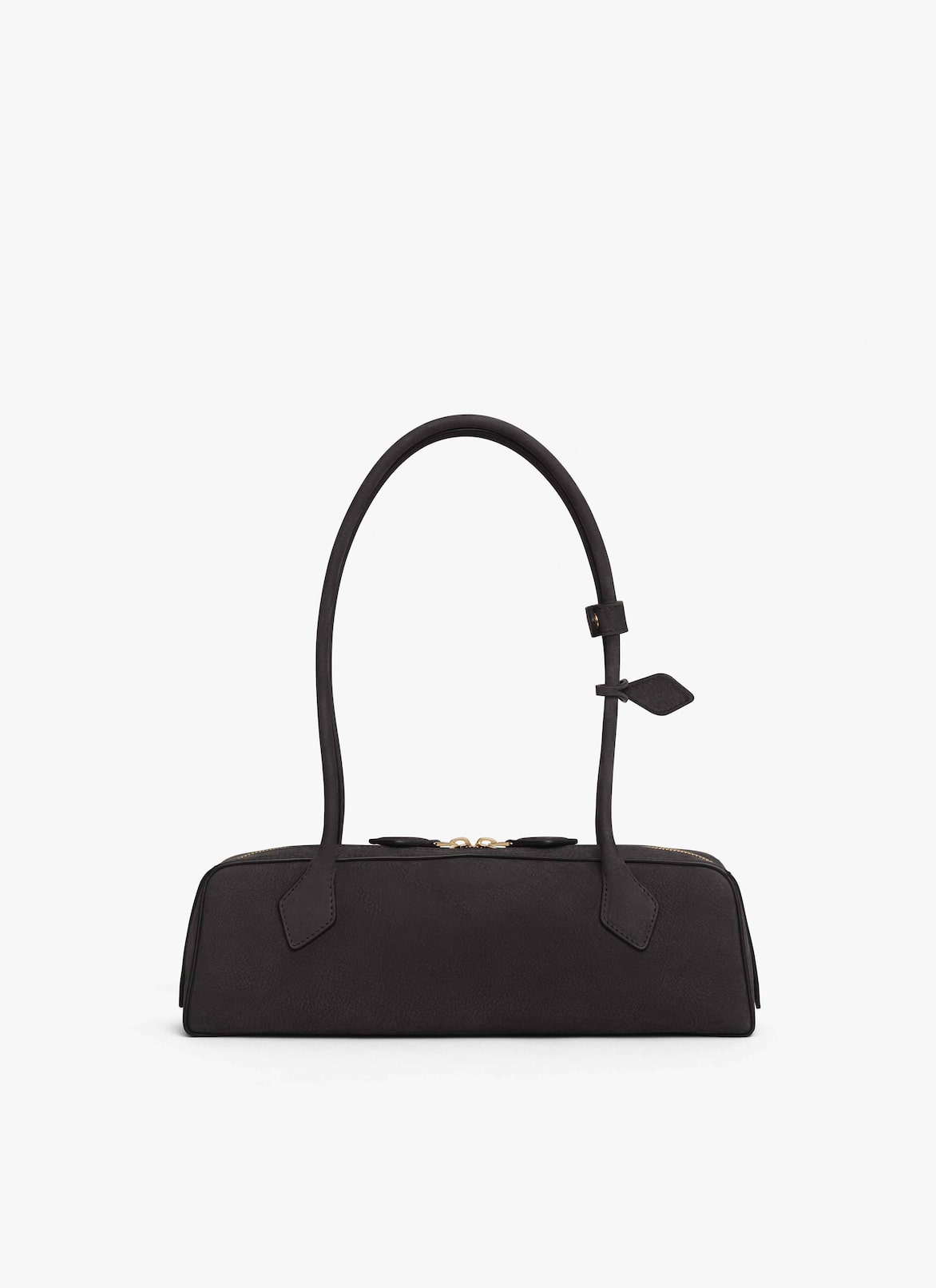 LE TECKEL MEDIUM BAG IN NUBUCK ALAÏA ANTHRACITE LE TECKEL MEDIUM BAG IN NUBUCK